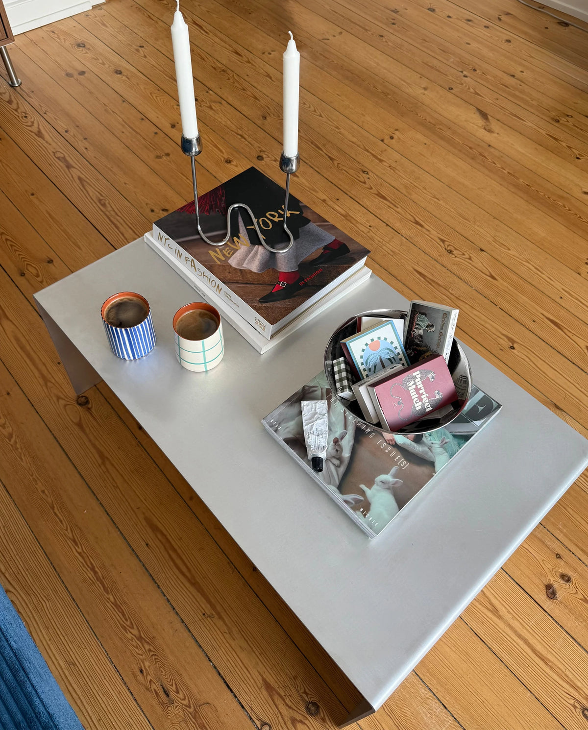 LURA_1 | Soffbord i aluminium, 80 cm