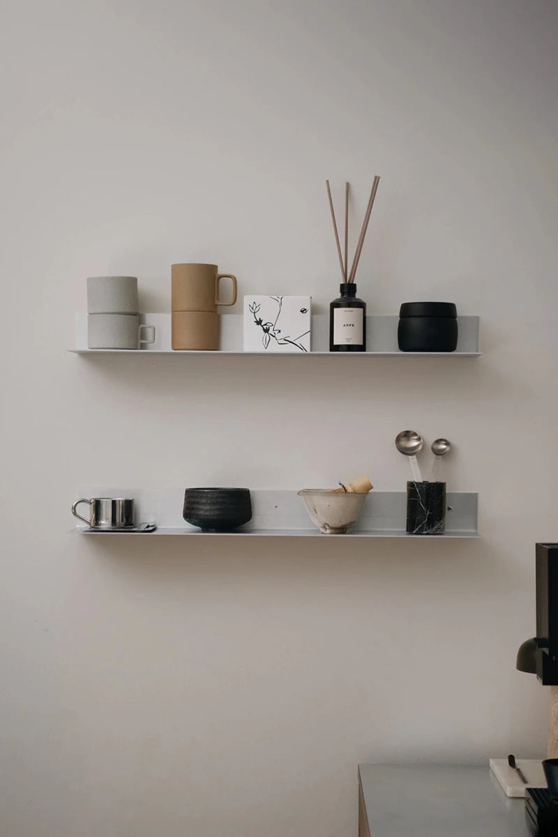 LOMA_2 | Aluminum shelf, 75 cm - FRAME